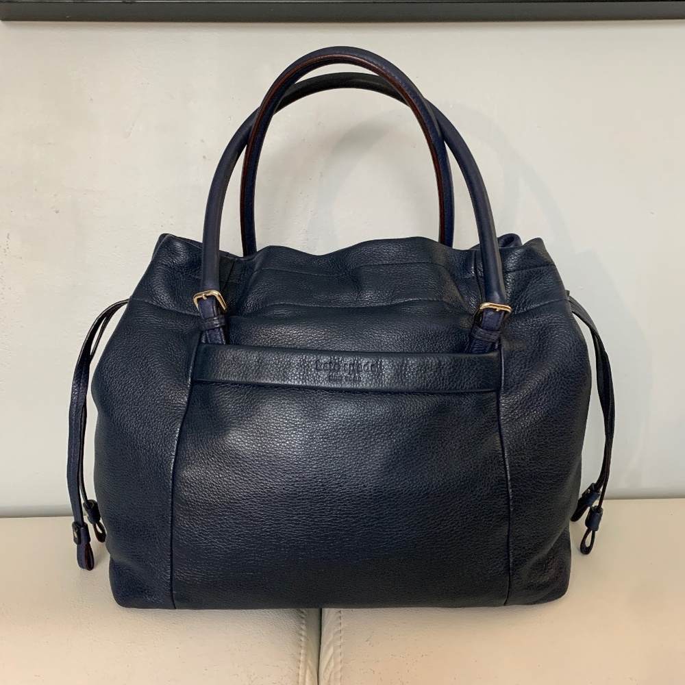 Kate Spade Premium Soft Leather Bag – Dark Deep Blue.